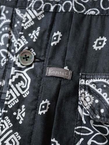 Kapital Gauze Bandana Patchwork pt 1st JKT Jacket - Picture 7 of 12