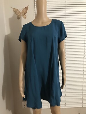 white christmas dresses Dark Teal Green Silk Satin Dress Wrap V Neckline – Désir Couture main image 0