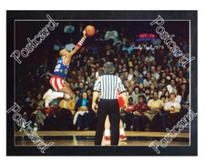 Historic Curly Neal 1975 Harlem Globetrotter Basketball Postcard