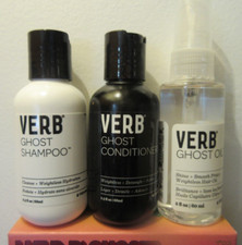 Verb All Stars Kit Set GHOST OIL Full Size 2 oz  Bonus Shampoo Conditioner