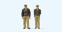 Preiser 65363 Spur 0 - Polizisten Stehend GrüNe Uniform Neu Und Ovp