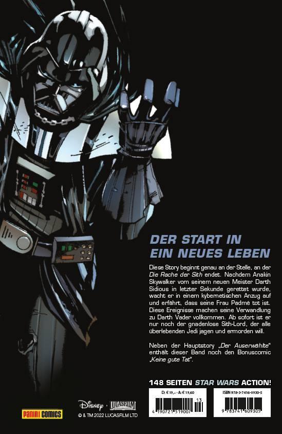 Thumbnail - Star Wars Comics - Darth Vader (ein Comicabenteuer): Der Auserwählte