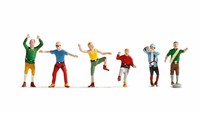 Noch 15871 Bergsteiger 6 Figuren H0 1:87 Handbemalt, Neu + Ovp