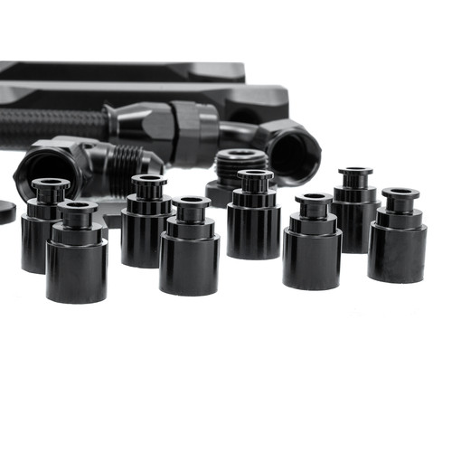 Billet Aluminum Fuel Rail Bracket Kit Fit For GM Chevy LS3 6.0L 6.2L L92 L96 L99 - Picture 6 of 9