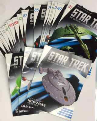 STAR TREK Eaglemoss  Magazines ONLY (Choose from our list - FLAT RATE SHIPPING)