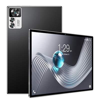 2025 10 inch Tablet Android 14 Tablets 12GB RAM 256GB ROM Dual Camera Bluetooth
