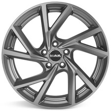 Cerchi in Lega Compatibili Mg Mg5 Zs Ev Hs Rx6 Ehs da 18" Mak Italy Antracite - Miniatura 3