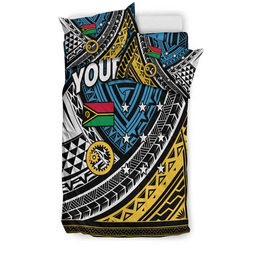 Custom Personalised Vanuatu Sanma Province Tribal PatternDoona Cover- LT12 - Picture 2 of 11