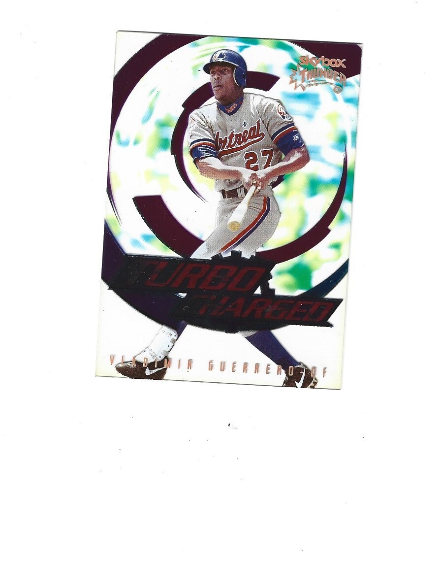 1999 SkyBox Thunder Turbo-Charged #TC4 Vladimir Guerrero  MONTREAL EXPOS