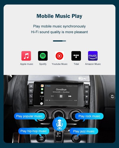Jaguar F-Type X152 (Harman) Apple Carplay & Android Auto Upgrade Kit - Picture 4 of 6
