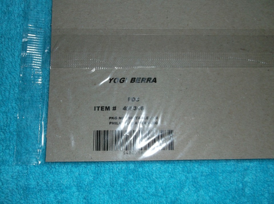 Yogi Berra First Day Issue June 2021 US Postage Envelope/Stamp Baseball