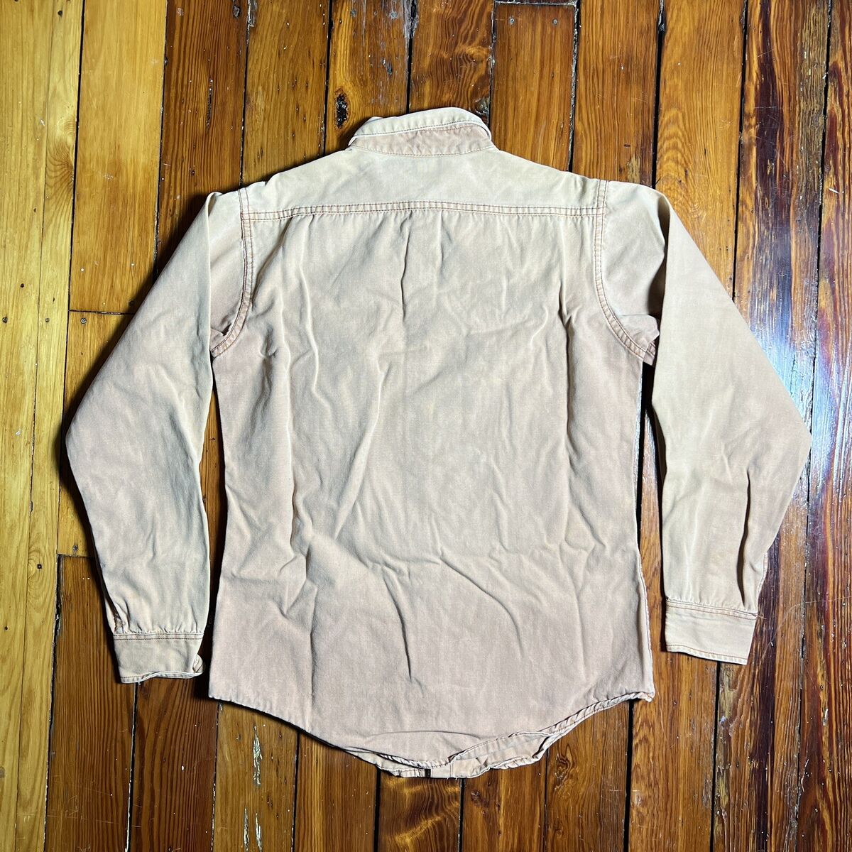 VINTAGE Patagonia Shirt Tan Mens Medium Long Sleeve Button VINTAGE Patagonia Shirt Tan Mens Medium Long Sleeve Button