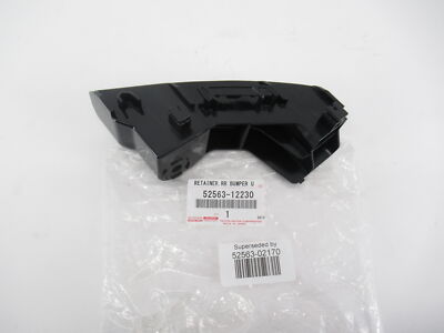 Genuine OEM Toyota 52563-02170 Driver LH Rear Bumper Retainer 2020