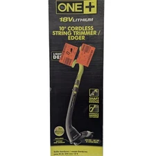 RYOBI ONE+ 18V 10 in. Cordless Battery String Trimmer and Edger with 1.5 Ah Batt