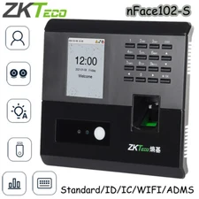 ZKTeco nFace102-S ID/IC/WIFI/ADMS Fingerprint Time Attendance Security System