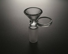 2PACK x 18mm Male Glass Bowl For Water Pipe Hookah Bong Replacement Head 2PACK