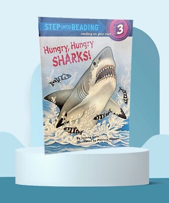 Hungry, Hungry Sharks by Cole, Joanna Step into Reading level 3