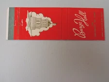 AJ411 Vintage Matchbook Cover Bunge Hall The University of Iowa IA 