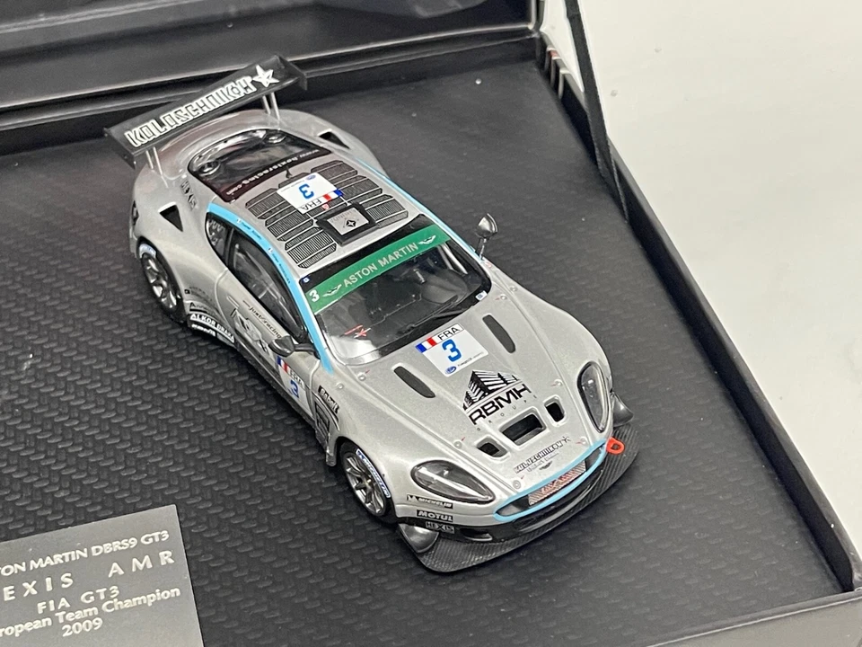 1/43 Norev Aston Martin DBRS9 GT3 AMR Hexis 2009 Campeón de Europa Set TN094 Foto 3 de 4