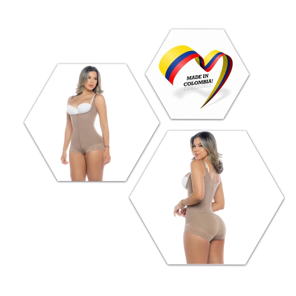Fajas Colombianas Tummy Control Post Surgery Full Body Shaper High Compression - Image 4 of 4