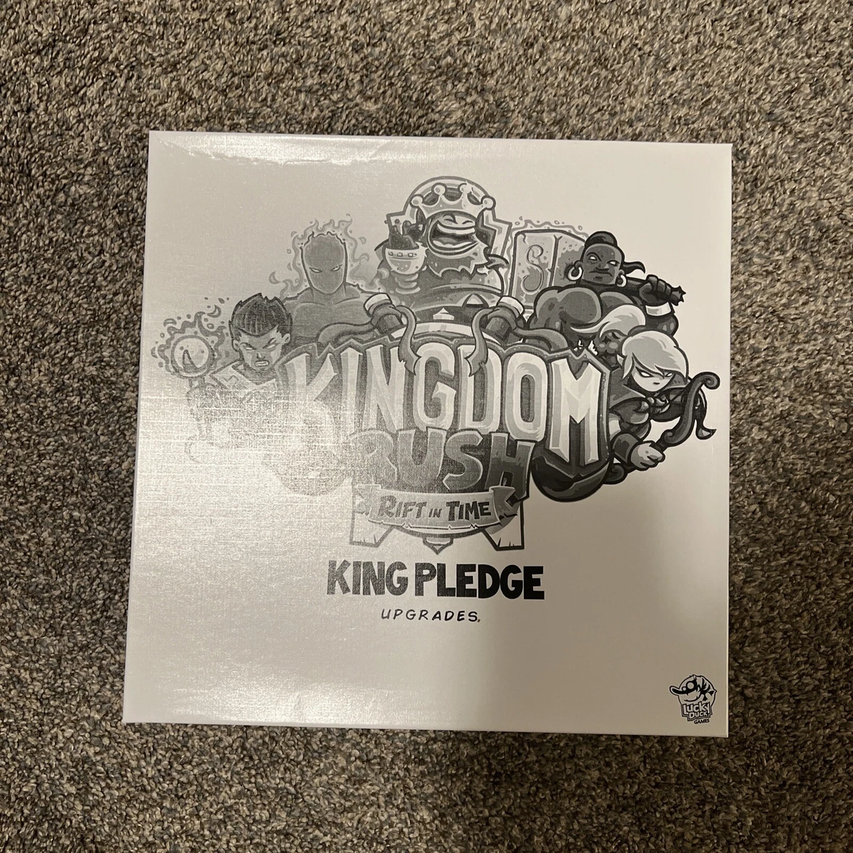 Kingdom Rush Rift in Time Game - King Pledge Upgrades (Lucky Duck Games KS)