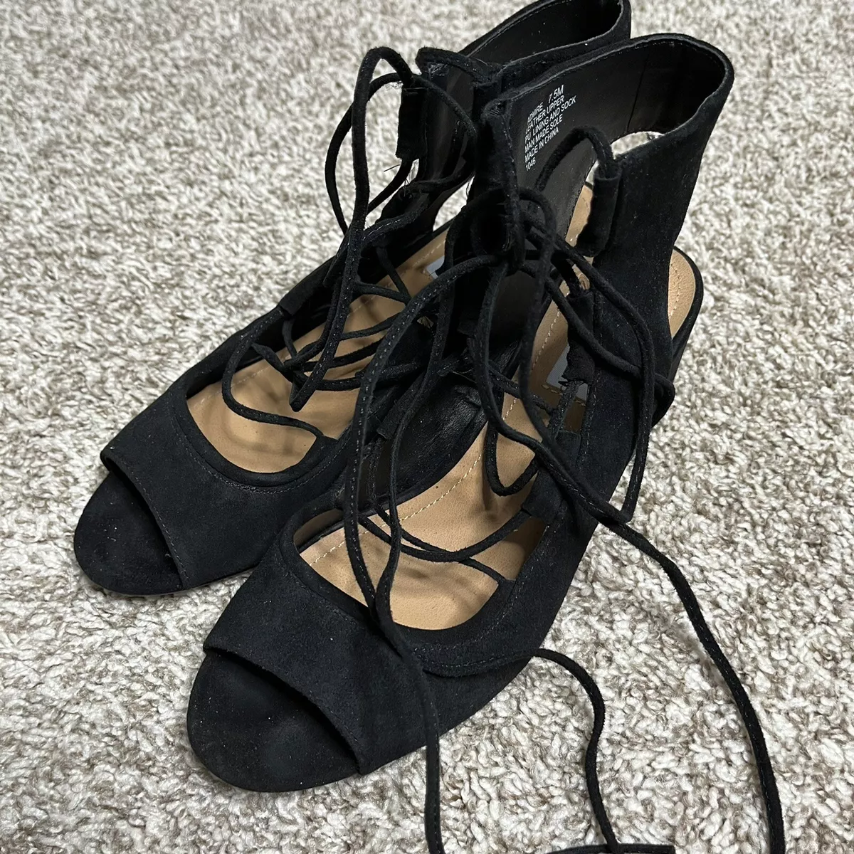 Steve madden tie up shoes sale