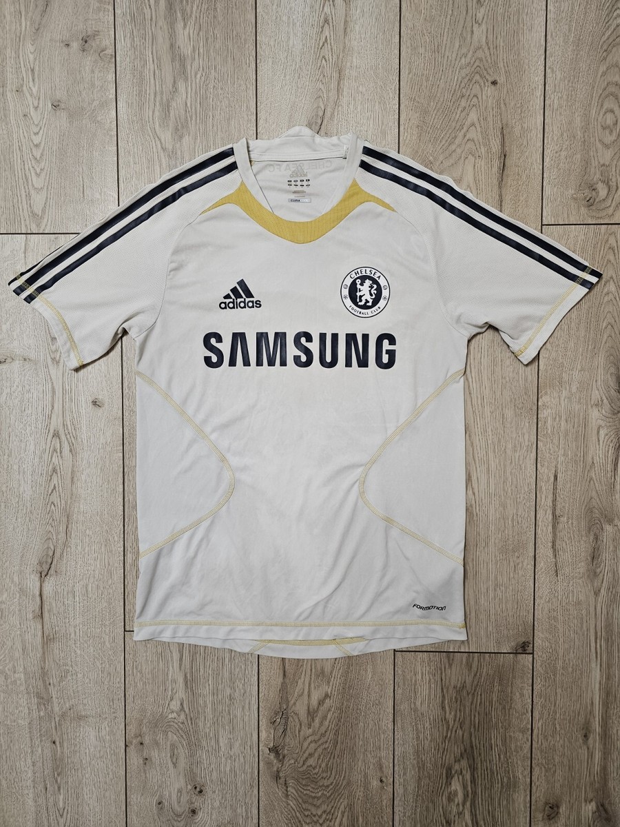 【未使用】adidas チェルシー 2010 2011 ホーム ユニフォーム Chelsea 2010 2011 Home football shirt jersey Adidas size S