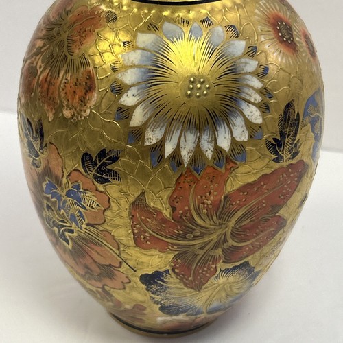 Royal Crown Derby England Porcelain Teal Blue and Gilt Encrusted Vase 1800s HTF - Picture 8 of 19