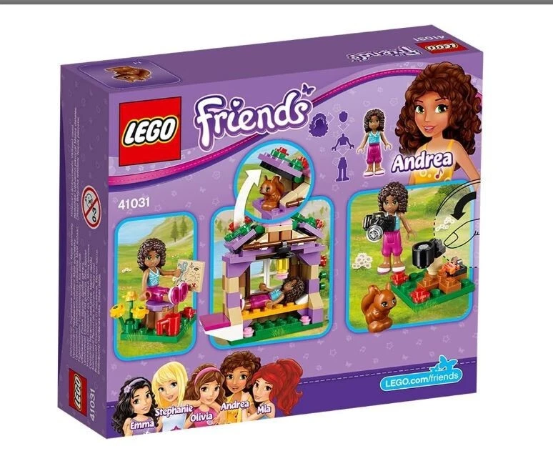 LEGO FRIENDS Andrea's Mountain Hut (41031) 119 piezas con ardilla marrón retirada🆕 Foto 2 de 4