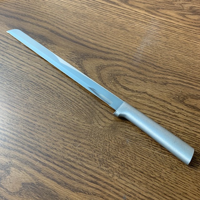 Rada R112 Bread Knife Made in USA L/R Handed 9.5" Blade Aluminum Handle
