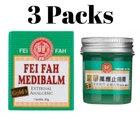 3 x Fei Fah Medibalm Gold+ 30g pain relief ache extra strength 三罐装 惠华万应止痛膏 金装30克