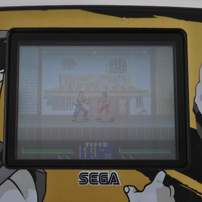 SEGA Game Gear Kids Gear Virtua Fighter Mini Set with Link Cable