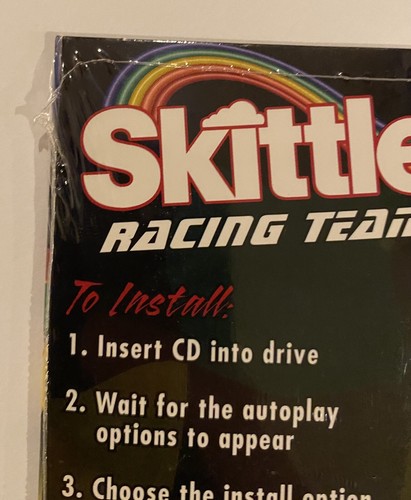 NEW Skittles Special Edition Daytona USA Deluxe PC Game Windows 95 Sega Racing - Picture 6 of 12