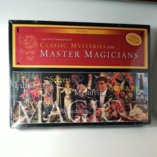 Magic Set Classic Mysteries of the Master Magicians Sealed Optical illusion