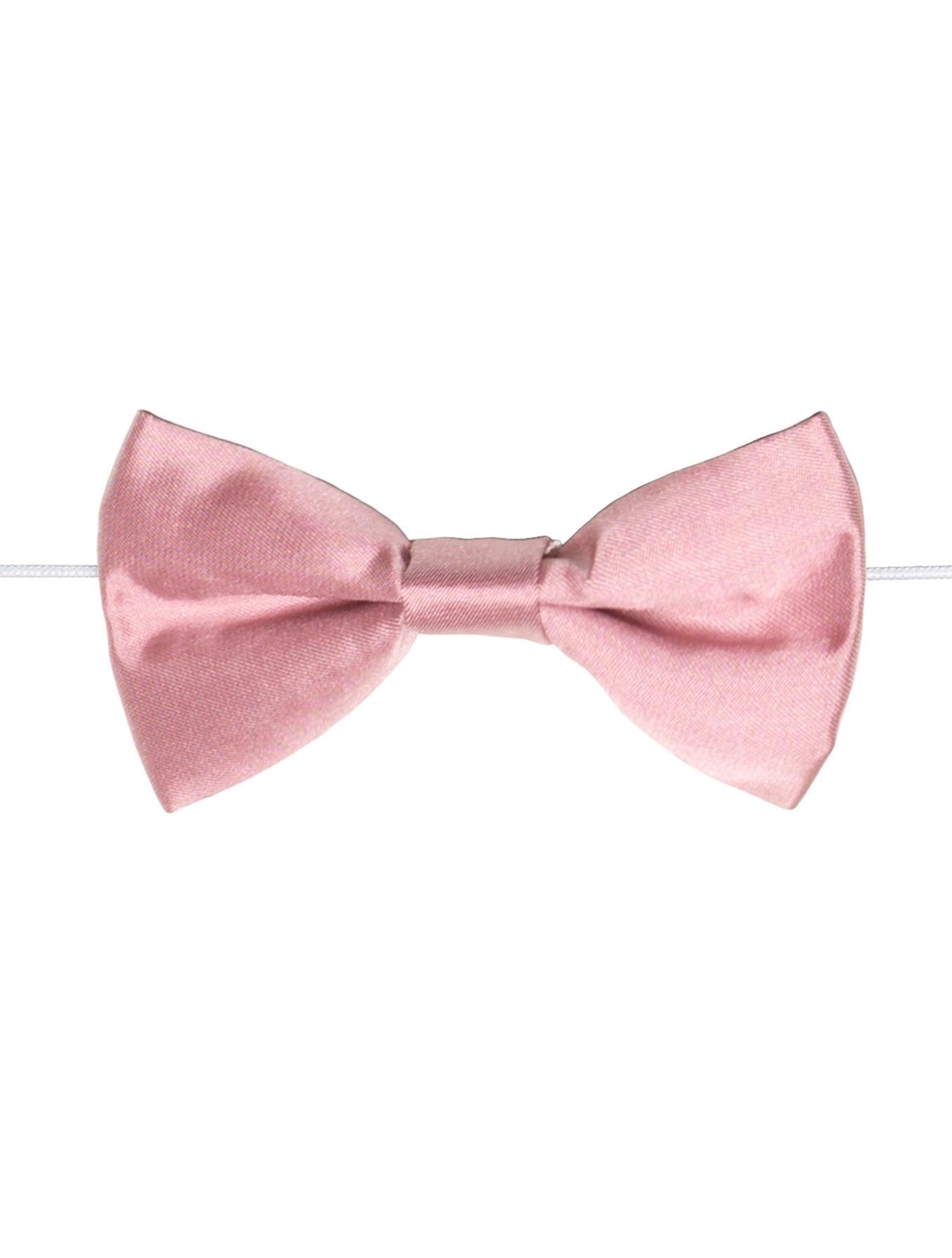 Boys Dusky Pink Dickie Bow Tie, Boys Elasticated Dickie Bow Tie
