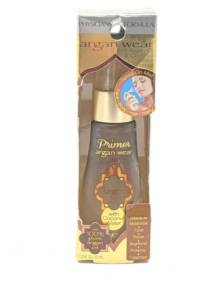Physicians Formula 2 In 1 Argan Oil and Coconut Water 1 Oz Primer - Image 4 of 4