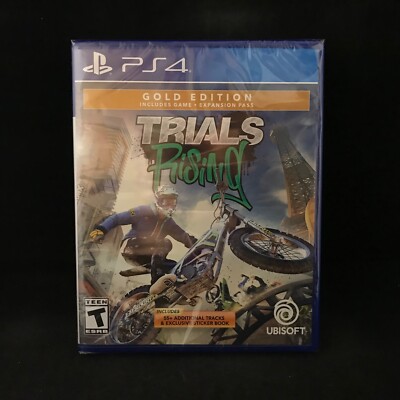 Trials Rising (Gold Edition) (Playstation 4) Brand New / Region Free