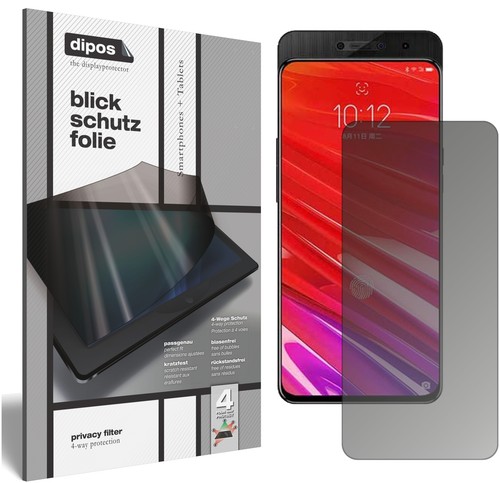 Screen Protector for I Lenovo Z5 Pro I Privacy Filter 4-Way Protection I dipos - Picture 2 of 5