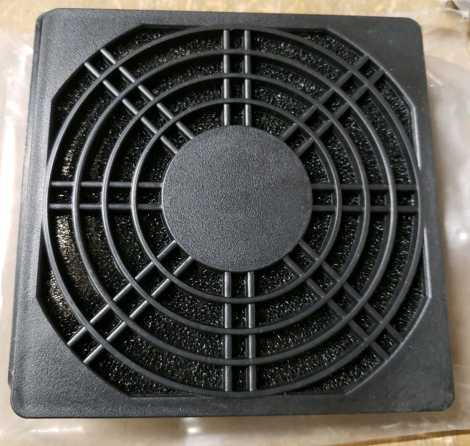 (2)Masscool FFT-2P-90MM 90mm ABS Plastic Foam Fan Filters (2 Pack) 1J-2778-Y10 - Image 2 of 3