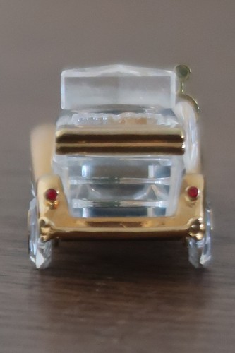 SWAROVSKI FIGURINE JOURNEYS LIMOUSINE CRYSTAL & GOLD A ORNAMENTAL DISPLAY BEAUTY - 第 5/7 張圖片