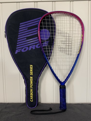 E Force 190g Carbon Fibre / Power Series / Blue-Pink / With Cover 22" long