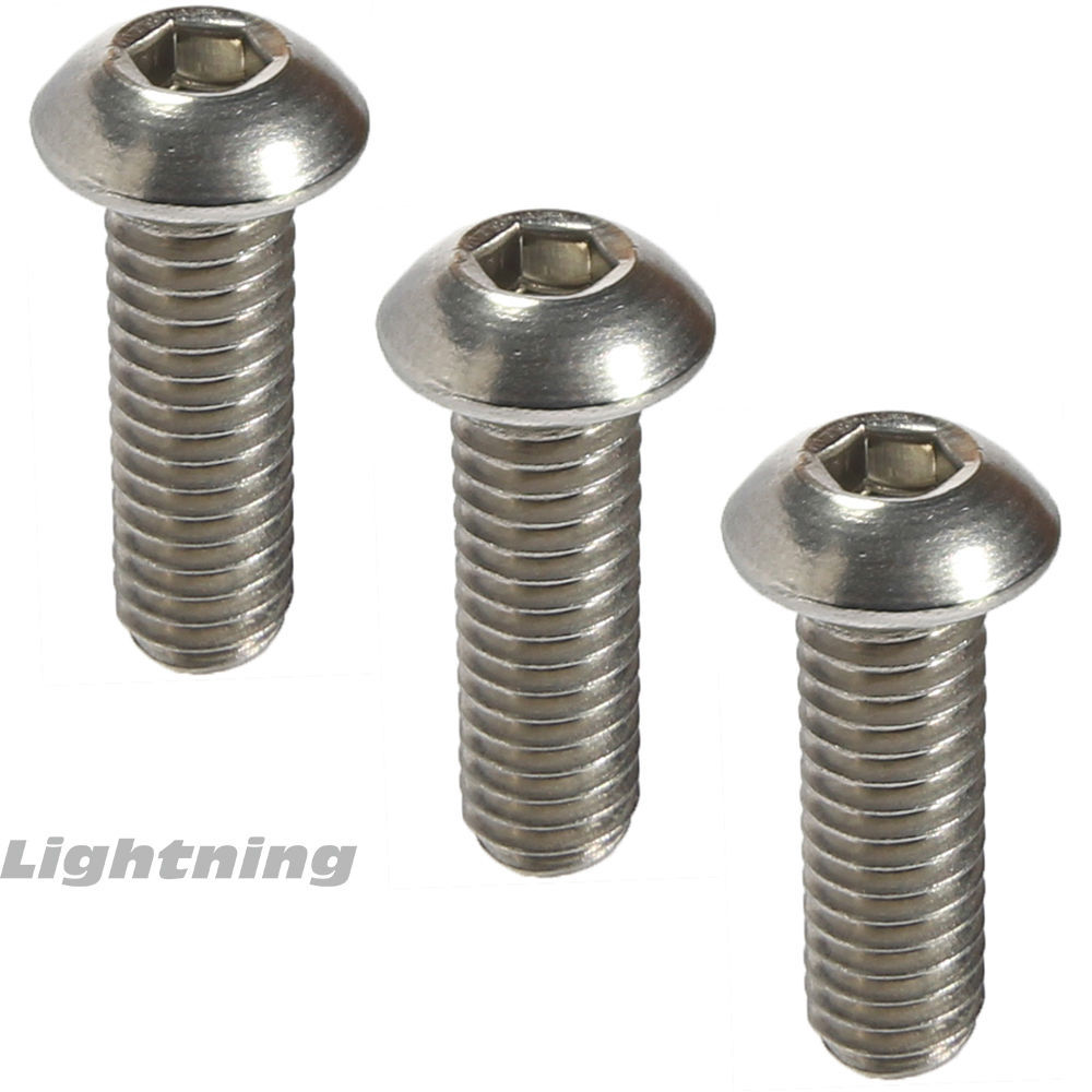 Button Socket Cap Screws Stainless Steel Fine Thread 5/16-24 X 1-1/4