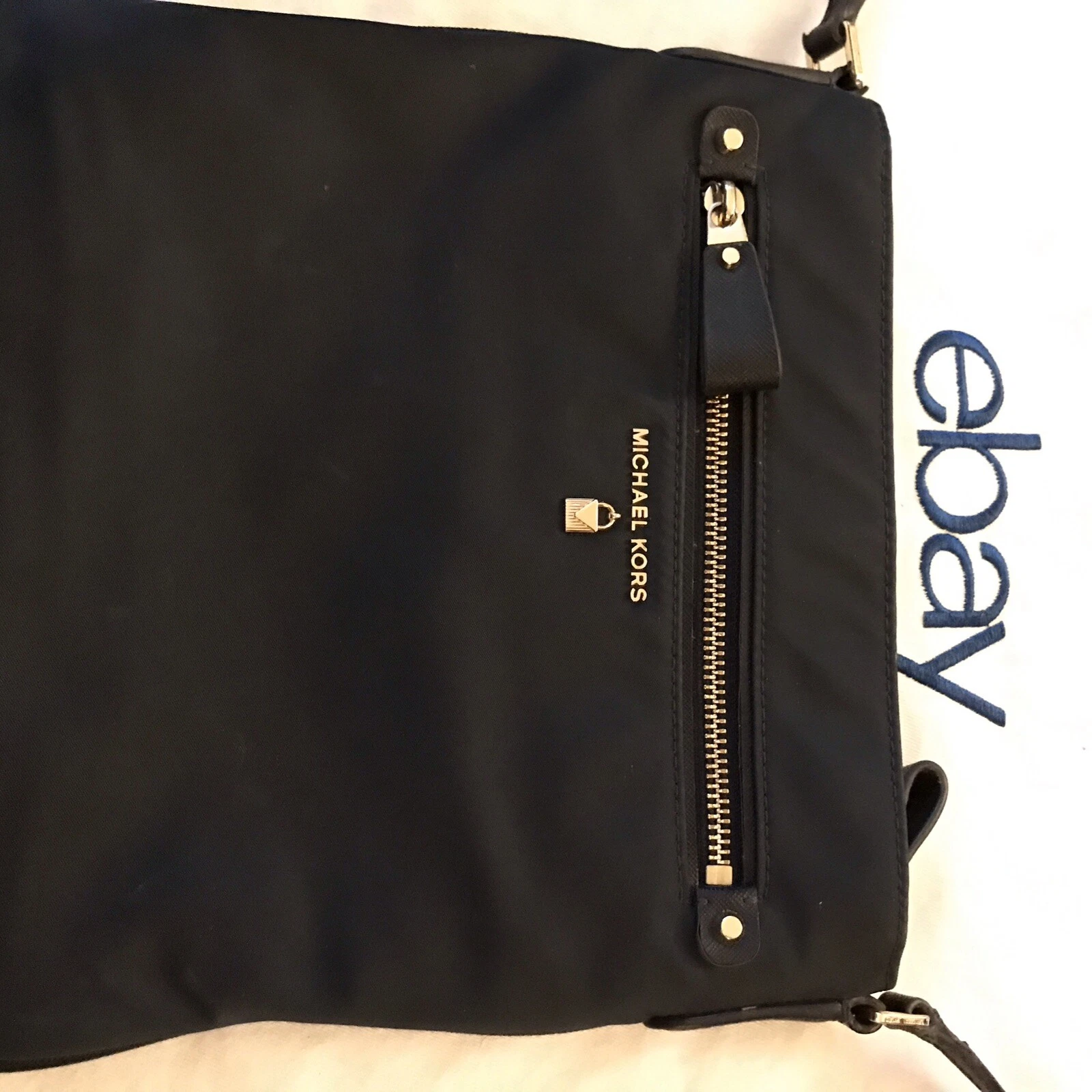 Borsa a tracolla Michael Kors donna Kelsey tracolla in pelle blu taglia unica