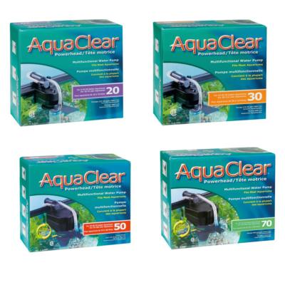AquaClear PowerHead, eintauchbare Pumpe mit oder ohne Sauerstoffausstoß