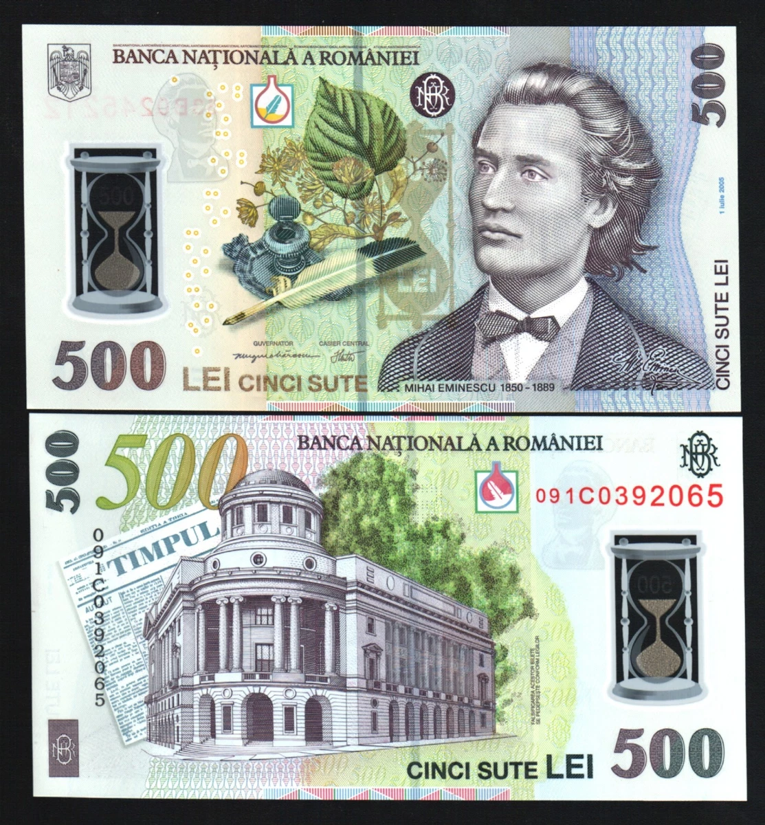 未曾流通聚合物说明罗马尼亚纸币| eBay