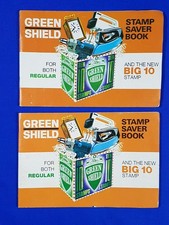 2x Green Shield Stamps books 1x EMPTY 1x Full