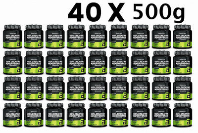 Creatine Kreatin Monohydrate 500g Biotech USA 40x Monohydrat 100% 147 Portionen