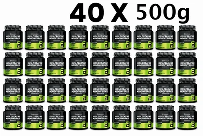 40x Biotech USA 100% Creatina Monohidrato 500g Creatina Monohidrato 147 Porciones