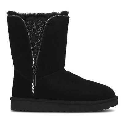 [1103764-BLK] WOMENS UGG CLASSIC ZIP STIEFEL 'BLACK' - BLACK
