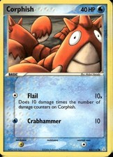Corphish 63/110 Common EX Holon Phantoms Pokemon